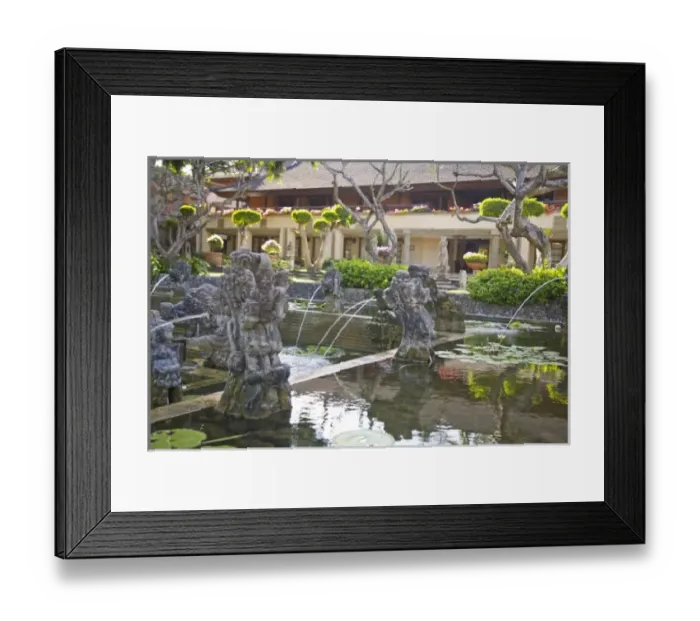 Framed Print : Indonesia, Bali Province, Nusa Dua. Nusa Dua Beach Resort
