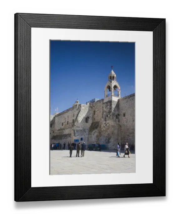 Framed Print : Israel, West Bank, Bethlehem, Church fo the Nativity, exterior Framed Print : Israel, West Bank, Bethlehem, Church fo the Nativity, exterior