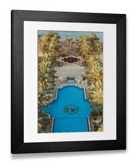 Framed Print : Israel, The Negev, Eilat, elevated view Herods Palace Hotel swimming pool Framed Print : Israel, The Negev, Eilat, elevated view Herods Palace Hotel swimming pool