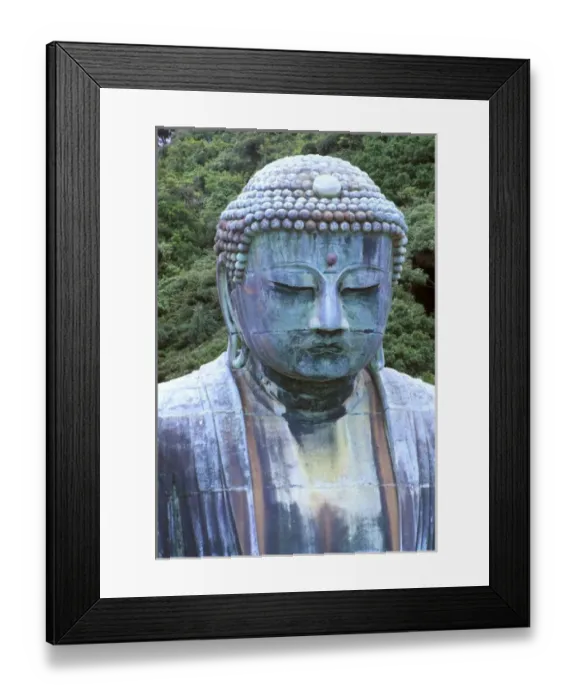 Framed Print : Great Buddha Detail, Kotokuji Temple, Kamakura, Japan Framed Print : Great Buddha Detail, Kotokuji Temple, Kamakura, Japan