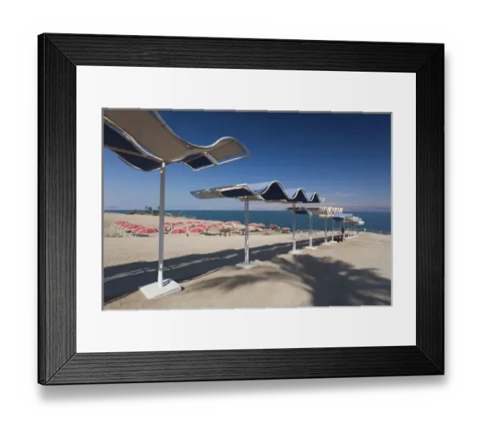 Framed Print : Israel, Dead Sea, Ein Gedi, Ein Gedi Beach Framed Print : Israel, Dead Sea, Ein Gedi, Ein Gedi Beach
