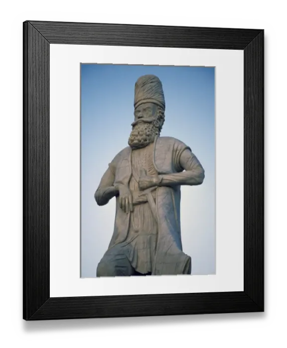 Framed Print : Asia, Iran, Shiraz. Statue of King Karim Zand (18c) Framed Print : Asia, Iran, Shiraz. Statue of King Karim Zand (18c)