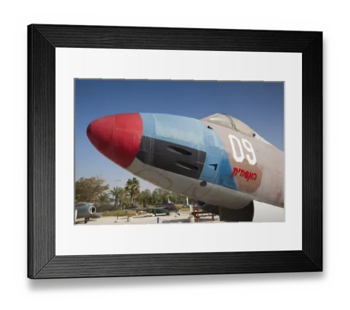 Framed Print : Israel, The Negev, Be-er Sheva, Israeli Air Force Museum, Hatzerim Israeli Air Force base Framed Print : Israel, The Negev, Be-er Sheva, Israeli Air Force Museum, Hatzerim Israeli Air Force base