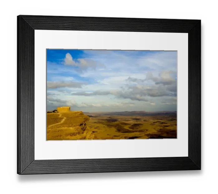 Framed Print : Israel, Negev, Mitzpe Ramon crater Framed Print : Israel, Negev, Mitzpe Ramon crater