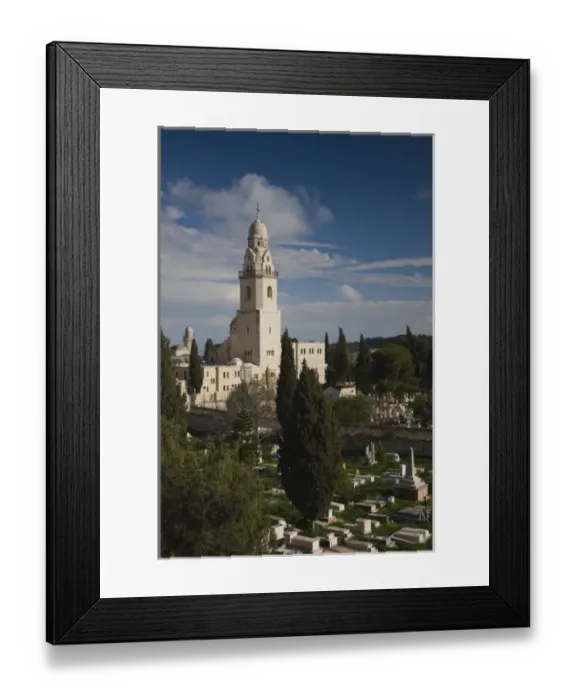 Framed Print : Israel, Jerusalem, Old City, view from the ramparts Framed Print : Israel, Jerusalem, Old City, view from the ramparts