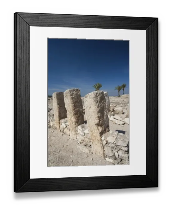 Framed Print : Israel, North Coast, Megiddo, Megiddo National Park, also known as Armageddon, ruins Framed Print : Israel, North Coast, Megiddo, Megiddo National Park, also known as Armageddon, ruins