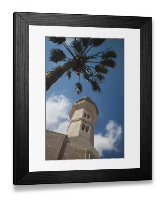 Framed Print : Israel, West Bank, Bethlehem, Mosque of Omar Framed Print : Israel, West Bank, Bethlehem, Mosque of Omar