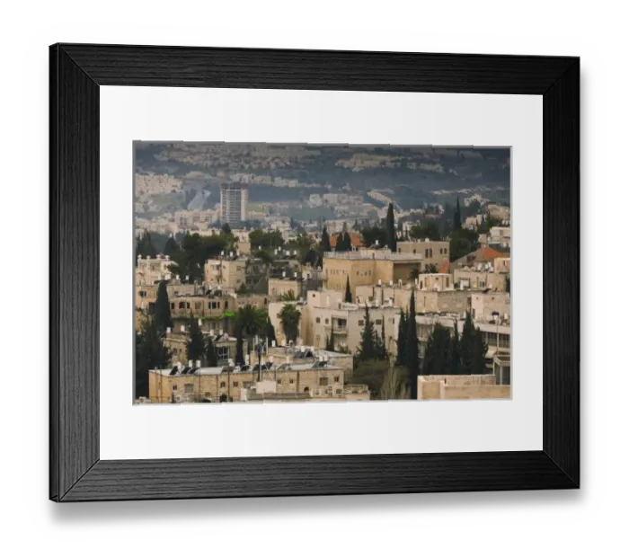 Framed Print : Asia, Israel