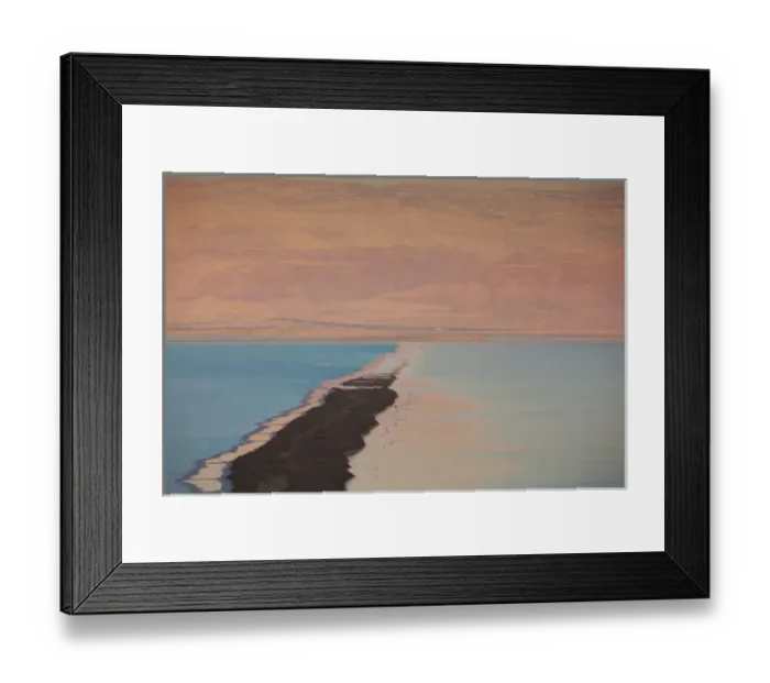 Framed Print : Israel, Dead Sea, Ein Bokek, Dead Sea, dusk Framed Print : Israel, Dead Sea, Ein Bokek, Dead Sea, dusk