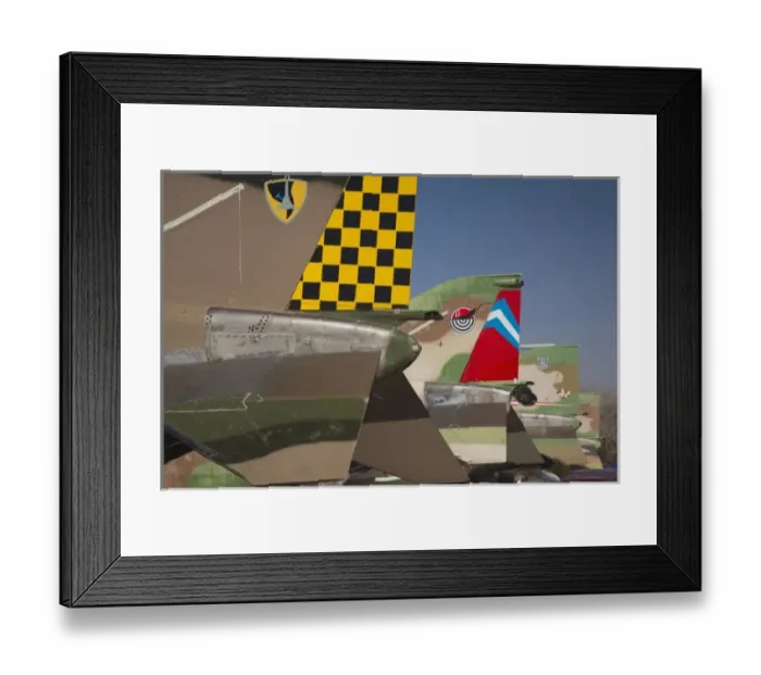 Framed Print : Israel, The Negev, Be-er Sheva, Israeli Air Force Museum, Hatzerim Israeli Air Force base