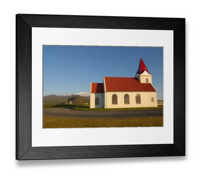 Framed Print : Iceland, Snaefellsnes Peninsula, Hellissandur, Snaefellsjokull glacier Framed Print : Iceland, Snaefellsnes Peninsula, Hellissandur, Snaefellsjokull glacier