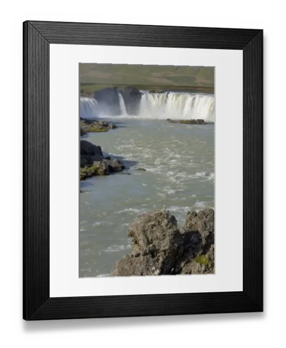 Framed Print : Iceland, Godafoss waterfall