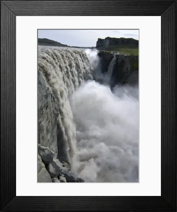 Framed Print : Iceland, Dettifoss waterfall