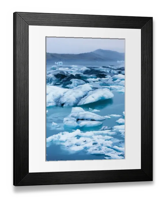 Framed Print : Iceland, Skaftafell National Park, Icebergs from Vatnajokull Glacier in Jokulsarlon Framed Print : Iceland, Skaftafell National Park, Icebergs from Vatnajokull Glacier in Jokulsarlon