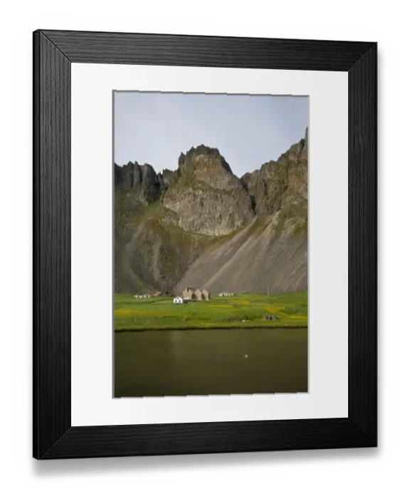 Framed Print : Icelandic farm Framed Print : Icelandic farm