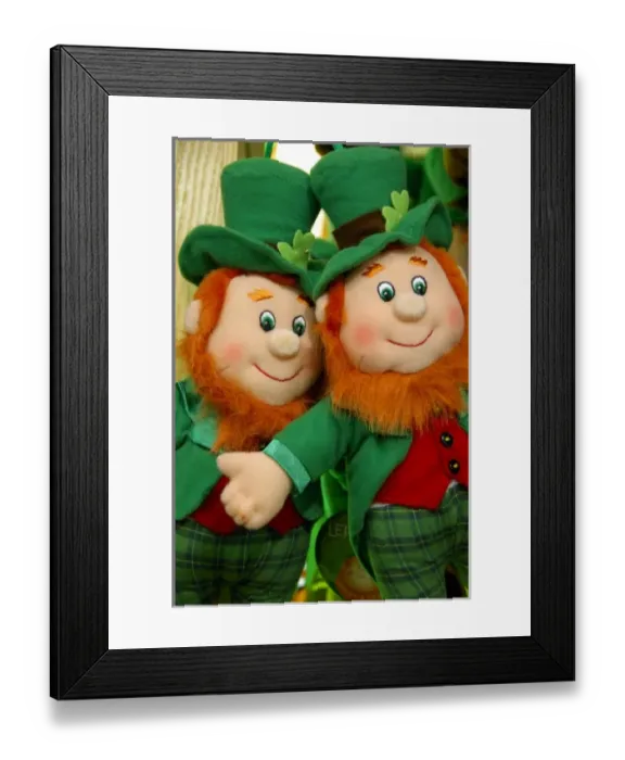 Framed Print : Europe, Ireland, Killarney. Famous Blarney Woollen Mills, leprechauns. THIS IMAGE