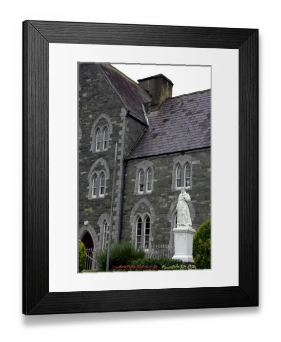 Framed Print : Europe, Ireland, Killarney. Franciscan Friary church. THIS IMAGE RESTRICTED - Not available to U Framed Print : Europe, Ireland, Killarney. Franciscan Friary church. THIS IMAGE RESTRICTED - Not available to U