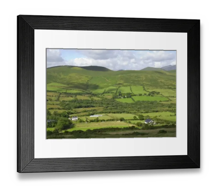Framed Print : Europe, Ireland