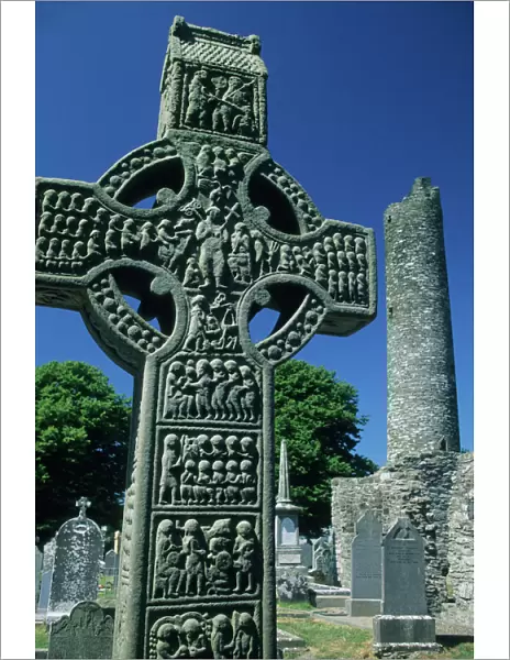 Ireland, County Louth, High Cross, Monasterboise, 9th Century