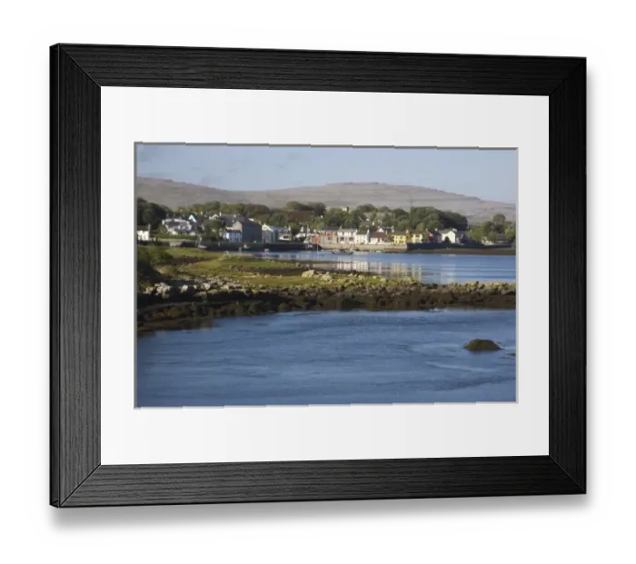 Framed Print : Kinvarra, County Galway, Ireland, Town, Coastline Framed Print : Kinvarra, County Galway, Ireland, Town, Coastline