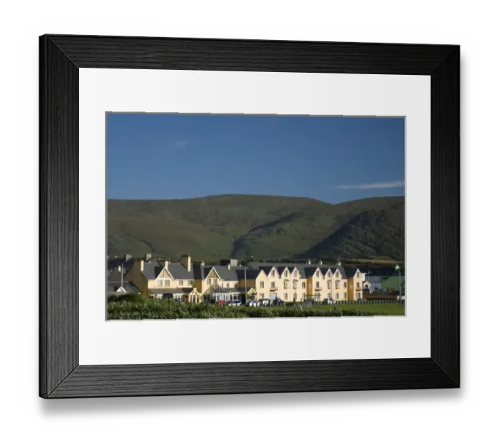 Framed Print : Town of Waterville, County Kerry, Ireland, Houses