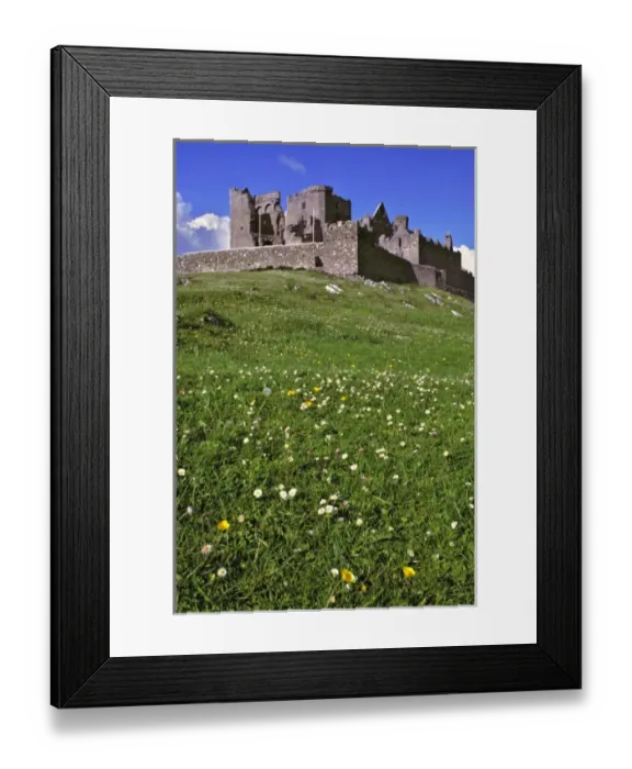 Framed Print : Europe, Ireland, Cashel. The imposing Rock of Cashel is a national monument in County Tipperary