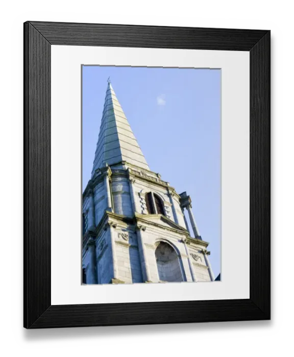 Framed Print : Ireland, County Waterford, cathedral steeple Framed Print : Ireland, County Waterford, cathedral steeple