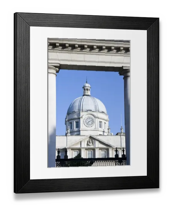 Framed Print : Ireland, Dublin, capitol building Framed Print : Ireland, Dublin, capitol building