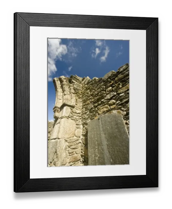 Framed Print : Ireland, County Wicklow, Glendalough, ancient monastic site