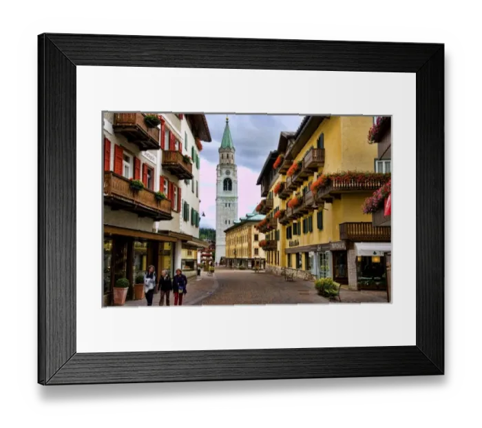 Framed Print : Europe, Italy