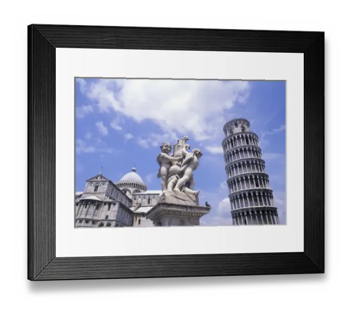 Framed Print : Italy, Pisa. Famous leaning tower Framed Print : Italy, Pisa. Famous leaning tower