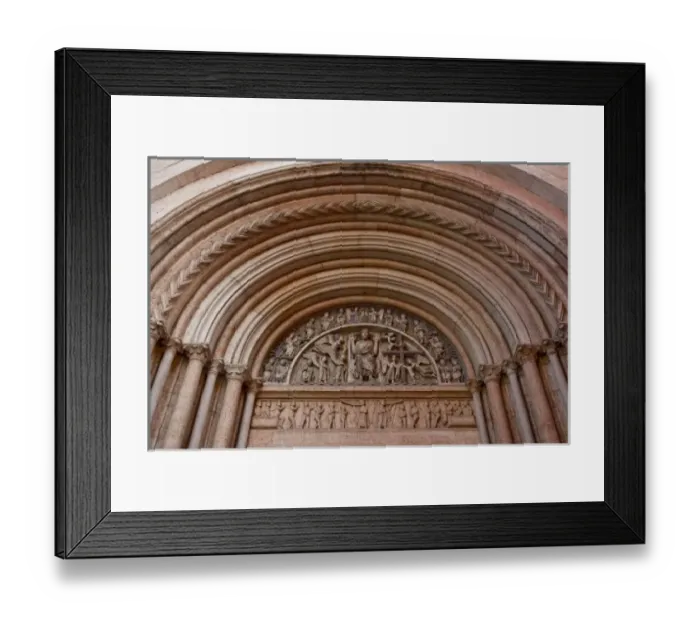 Framed Print : Italy, Parma. Details of the archway above entrance to the Baptistry Framed Print : Italy, Parma. Details of the archway above entrance to the Baptistry