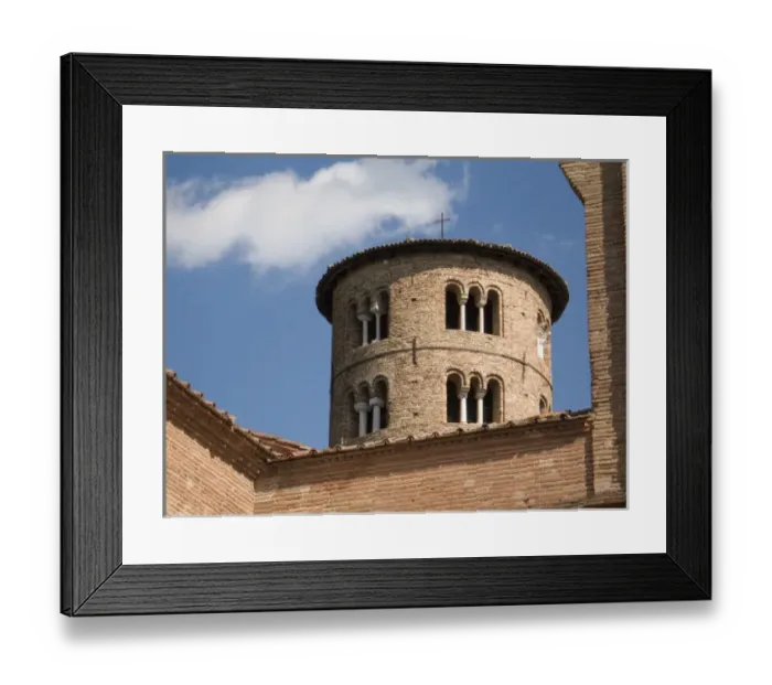 Framed Print : Italy, Ravenna. Ancient bell tower of Church of St. Apollinare Framed Print : Italy, Ravenna. Ancient bell tower of Church of St. Apollinare