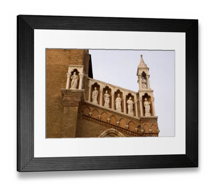 Framed Print : Italy, Venice. Statue details of Madonna dell Orto church showing six of the apostles Framed Print : Italy, Venice. Statue details of Madonna dell Orto church showing six of the apostles