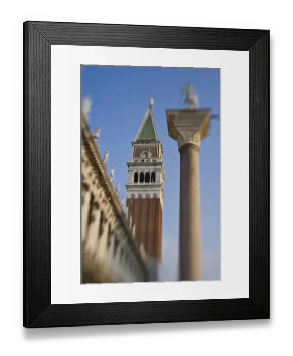 Framed Print : Italy, Venice. Bell tower at Saint Marks Square Framed Print : Italy, Venice. Bell tower at Saint Marks Square
