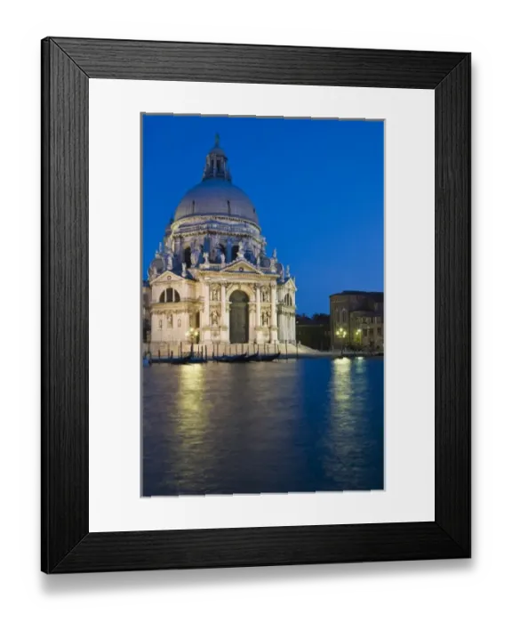 Framed Print : Italy, Venice. Chuch of Santa Maria della Salute