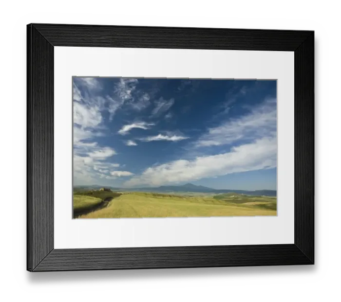 Framed Print : Italy, Tuscany. Landscape of the countryside Framed Print : Italy, Tuscany. Landscape of the countryside