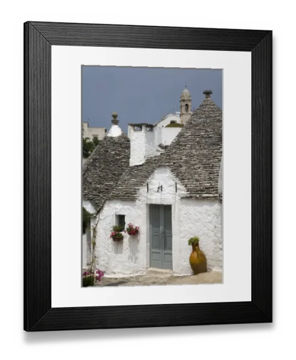 Framed Print : Trullo, Alberobello, Apulia, Italy Framed Print : Trullo, Alberobello, Apulia, Italy