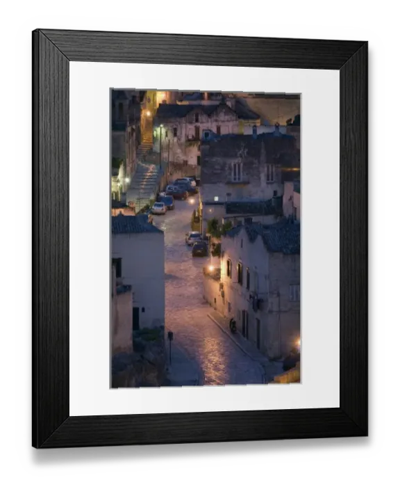 Framed Print : Sassi, Matera, Basilicata, Italy Framed Print : Sassi, Matera, Basilicata, Italy