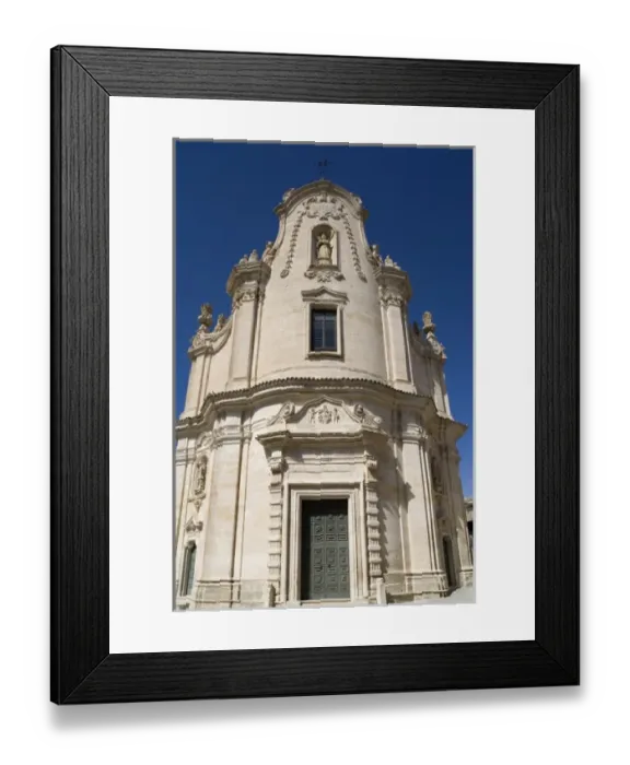 Framed Print : Chiesa del Purgatorio Nuovo, Sassi, Matera, Basilicata, Italy Framed Print : Chiesa del Purgatorio Nuovo, Sassi, Matera, Basilicata, Italy