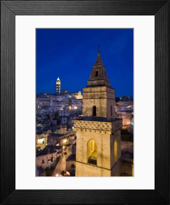 Framed Print : San Pietro Barisano, Sassi, Matera, Basilicata, Italy Framed Print : San Pietro Barisano, Sassi, Matera, Basilicata, Italy
