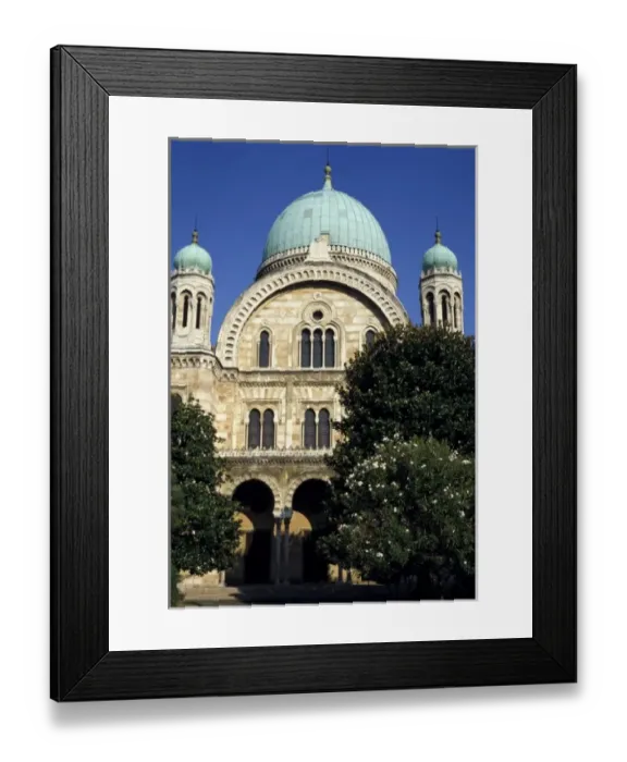 Framed Print : Europe, Italy, Florence. Jewish Synagogue Framed Print : Europe, Italy, Florence. Jewish Synagogue