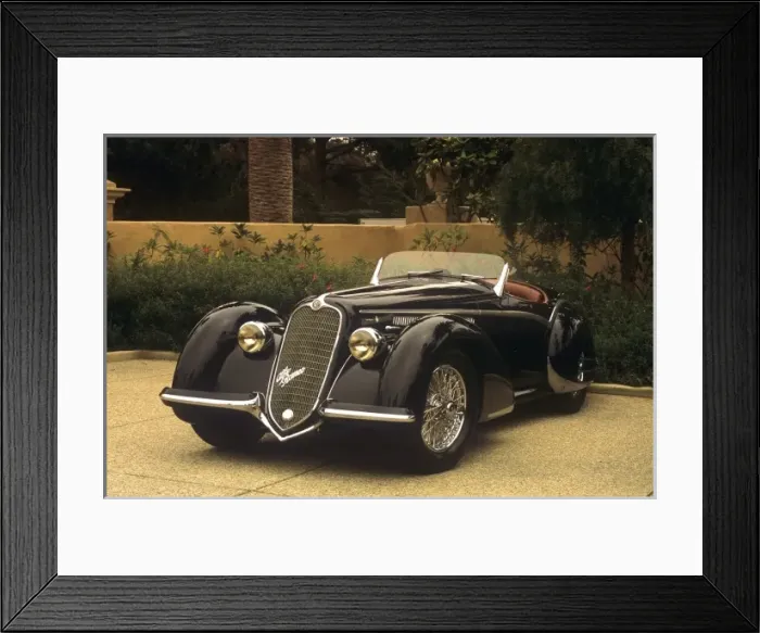 Framed Print : The Alfa Romeo Framed Print : The Alfa Romeo