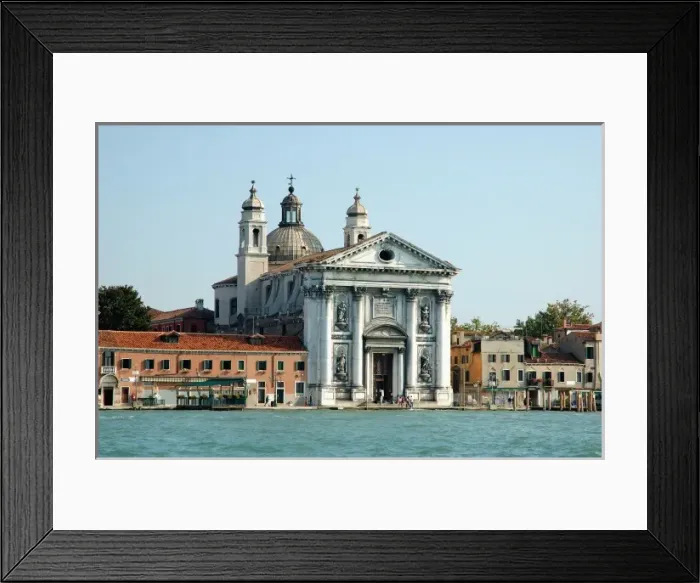 Framed Print : Italy, Venice, Church of Santa Maria Del Rosario along Guidecca Canal Framed Print : Italy, Venice, Church of Santa Maria Del Rosario along Guidecca Canal