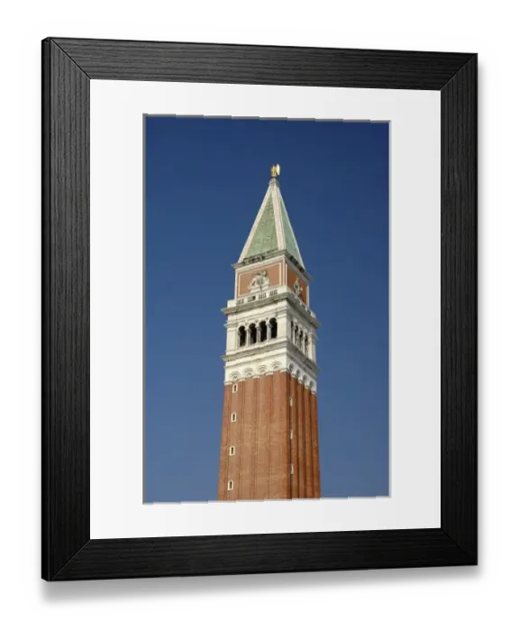 Framed Print : Italy, Venice, St. Markss Campanile, bell tower Framed Print : Italy, Venice, St. Markss Campanile, bell tower