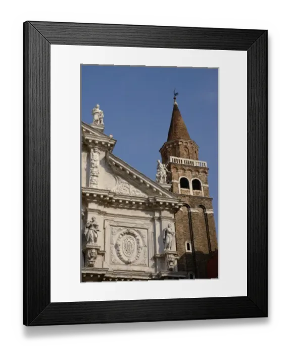Framed Print : Italy, Venice, Santa Maria Zobenigo church and bell tower Framed Print : Italy, Venice, Santa Maria Zobenigo church and bell tower