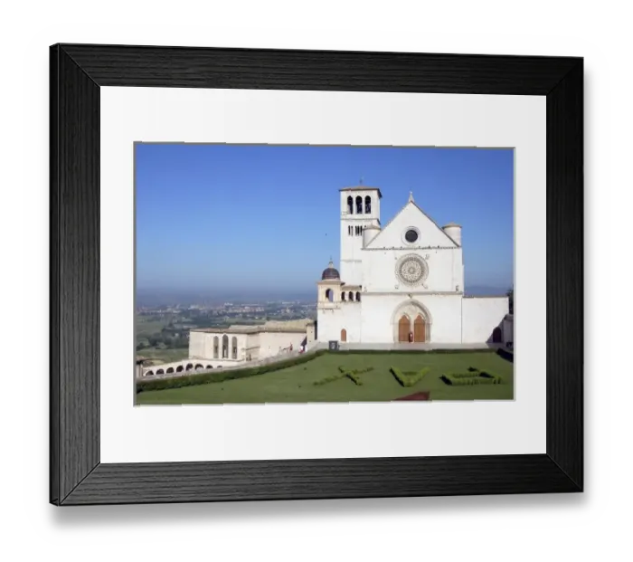 Framed Print : Italy, Umbria, Assisi. Basilica di San Francesco, religious home of St. Francis Framed Print : Italy, Umbria, Assisi. Basilica di San Francesco, religious home of St. Francis