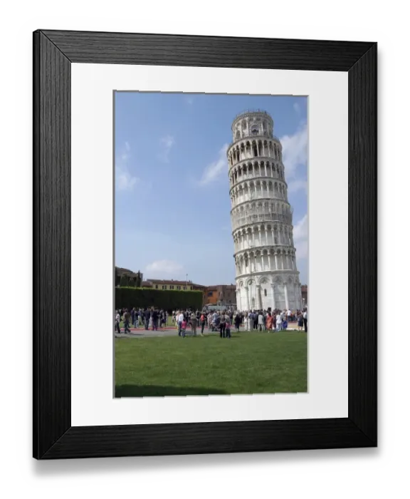 Framed Print : Italy, Pisa. Leaning Tower of Pisa in Piazza dei Miracoli Framed Print : Italy, Pisa. Leaning Tower of Pisa in Piazza dei Miracoli