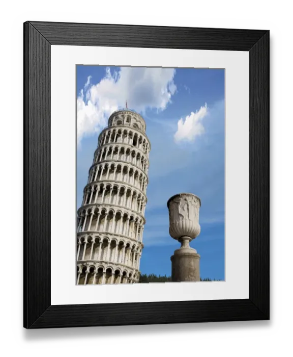 Framed Print : Pisa, Italy, Tuscany, Piazza dei Miracoli, the Leaning Tower of Pisa Framed Print : Pisa, Italy, Tuscany, Piazza dei Miracoli, the Leaning Tower of Pisa