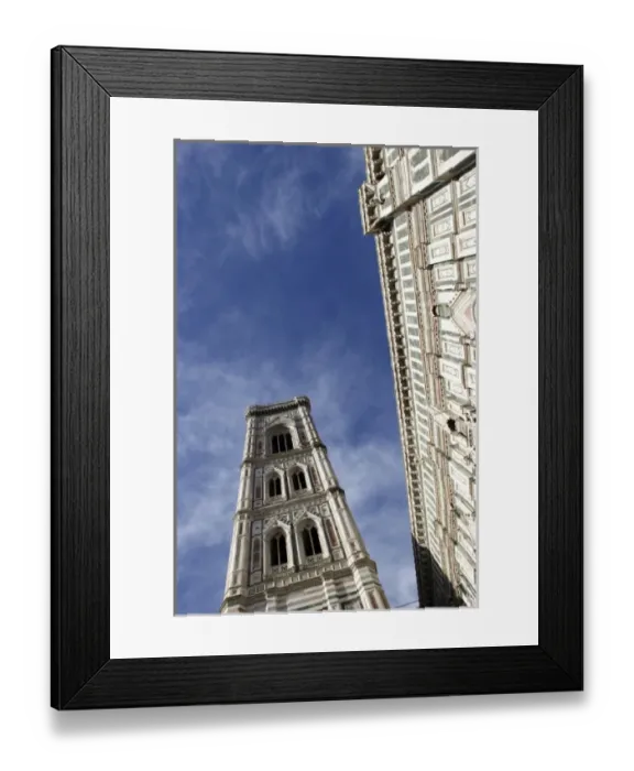 Framed Print : The Basilica di Santa Maria del Fiore [of the Flower], also called the Dome of Florence